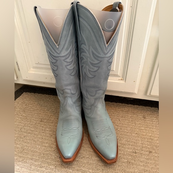 Tecovas Slate Blue Annie Boots - Picture 7 of 11
